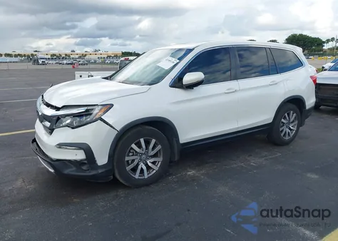 2022 Honda Pilot 2Wd Ex-L из США, поврежденный, VIN 5FNYF5H54NB011381